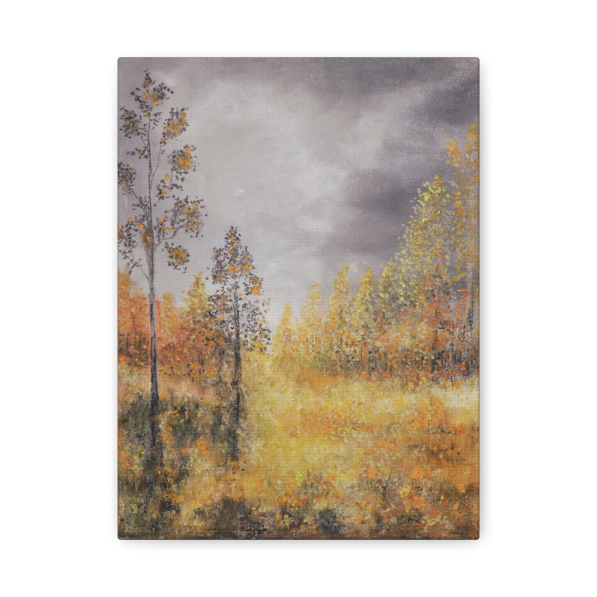 Autumn Meadow Matte Canvas Wall Art, Stretched 1.25"