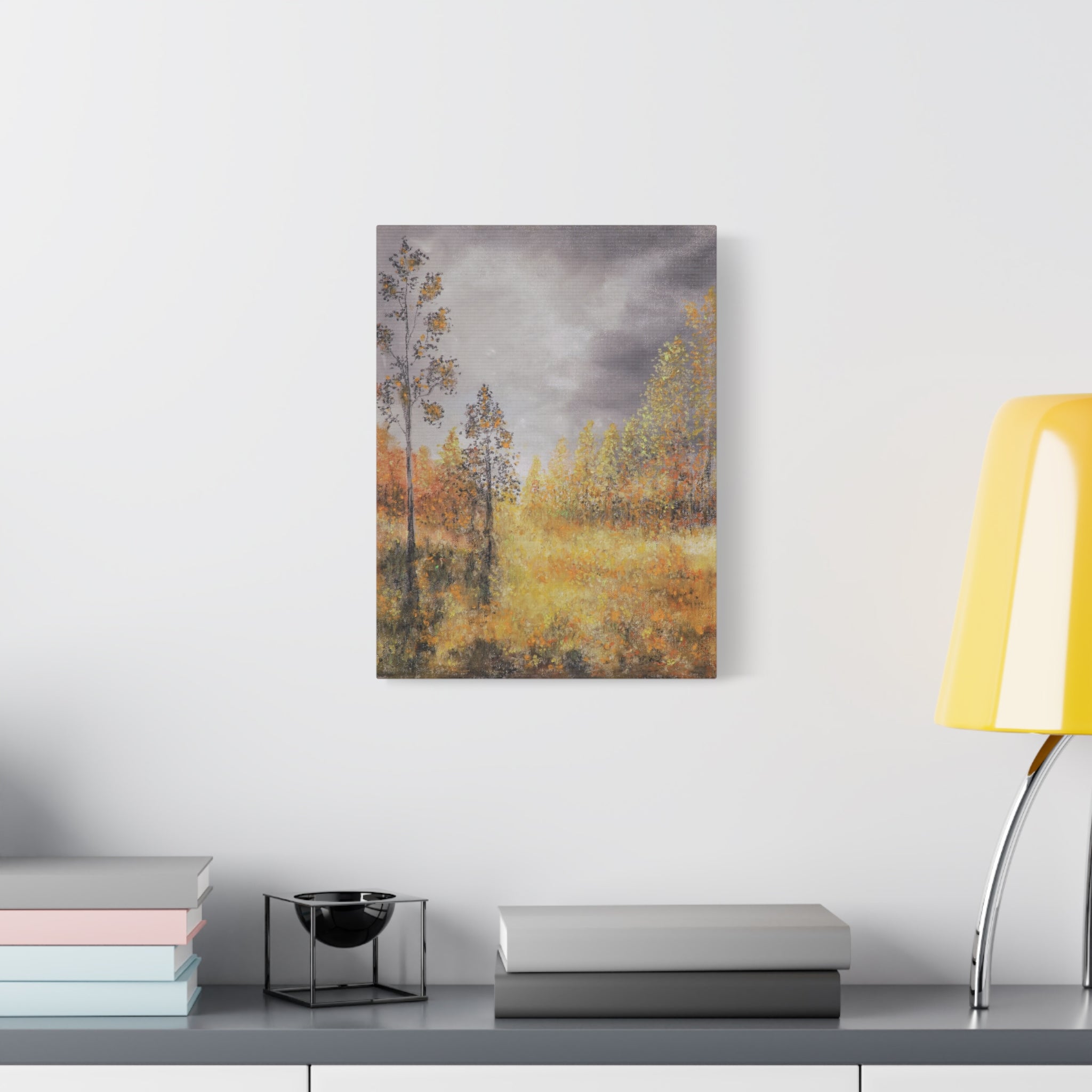 Autumn Meadow Matte Canvas Wall Art, Stretched 1.25"
