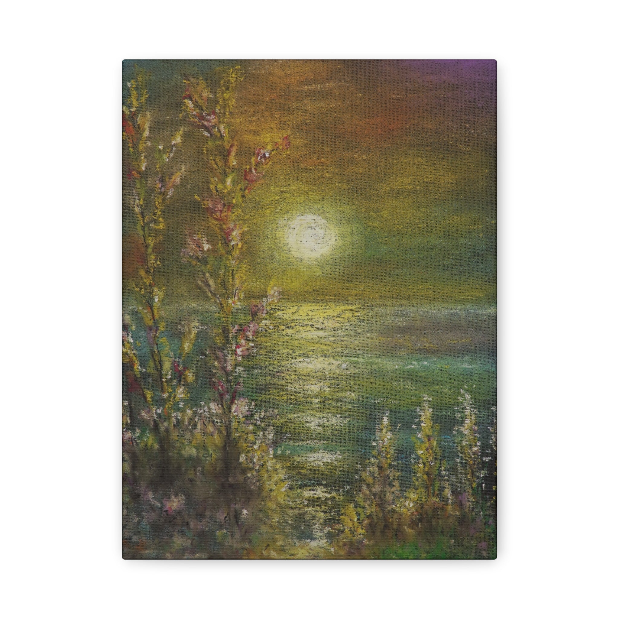 Moonlight Matte Canvas Print — Wall Art