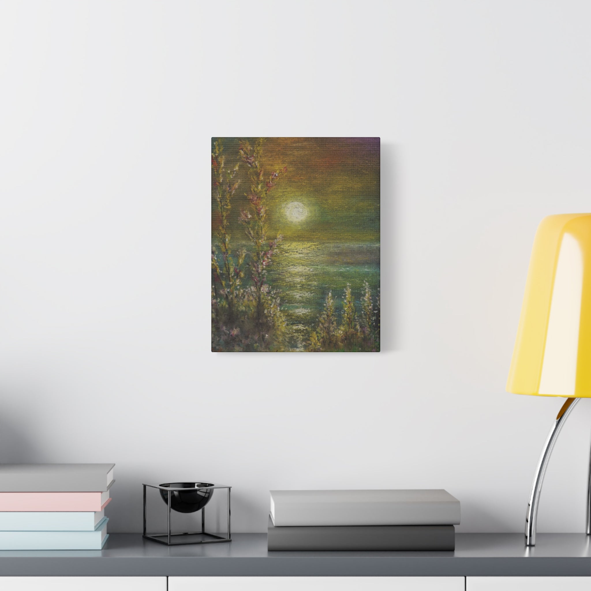 Moonlight Matte Canvas Print — Wall Art