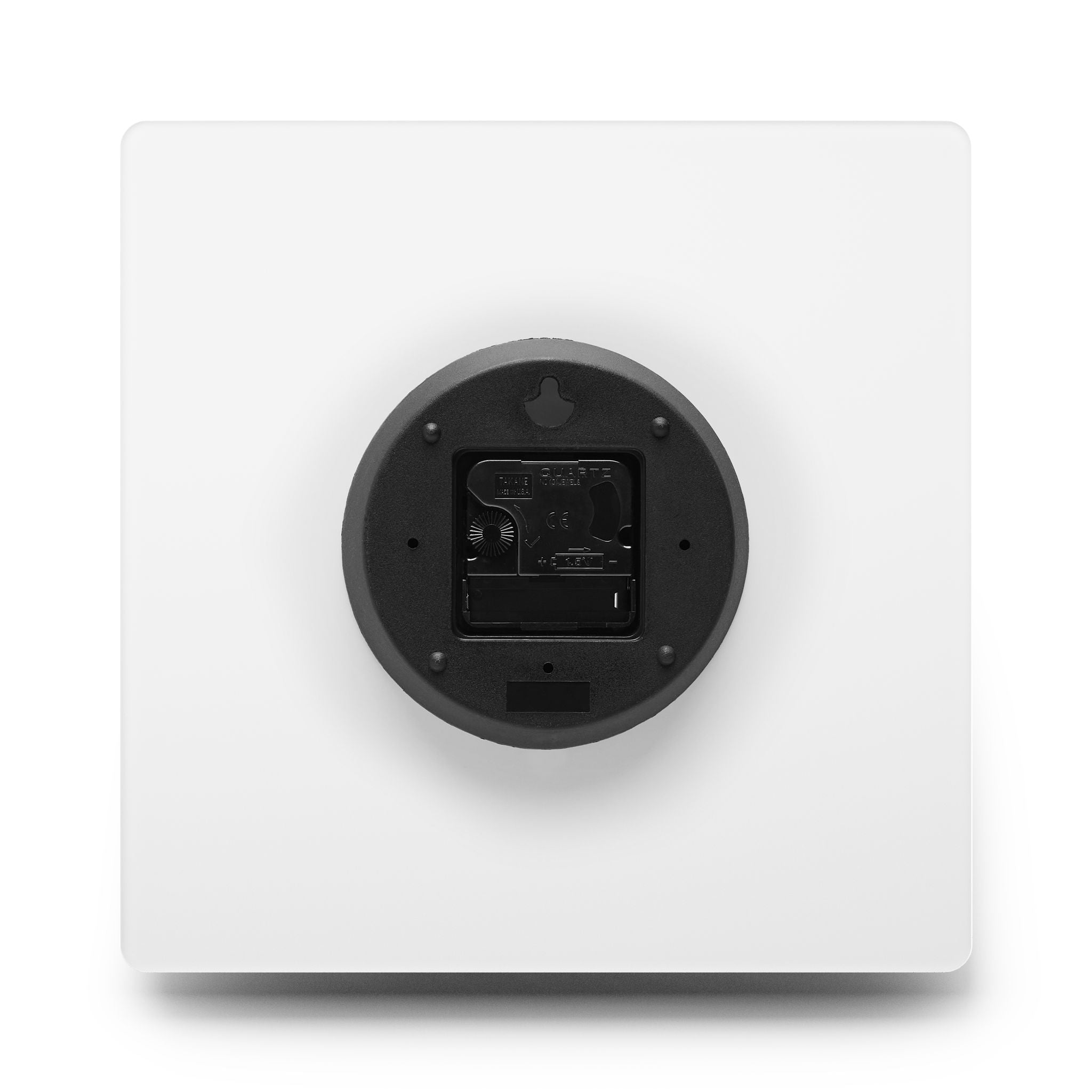 Abstract Seascape Acrylic Wall Clock — Moody Coastal Art Timepiece