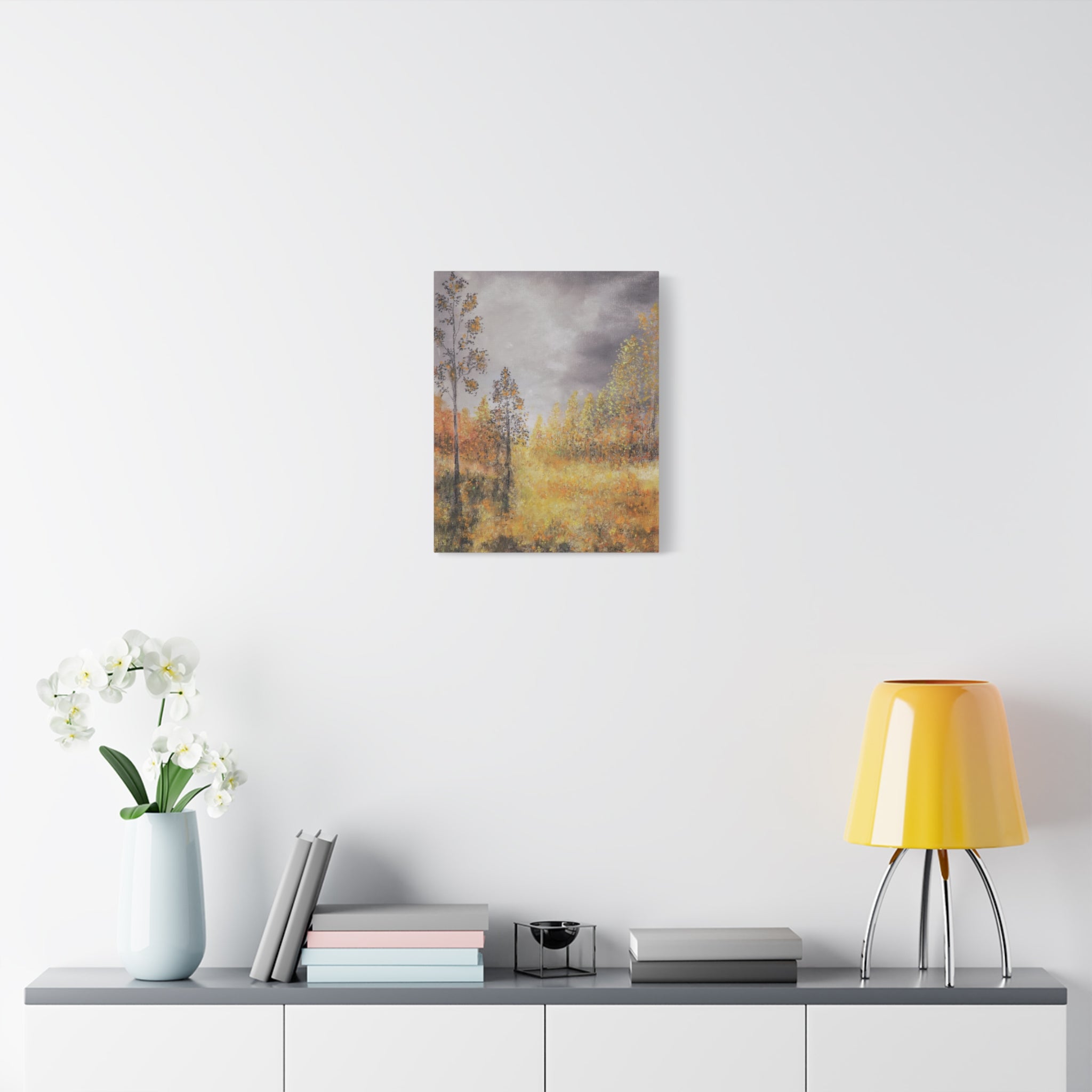 Autumn Meadow Matte Canvas Wall Art, Stretched 1.25"