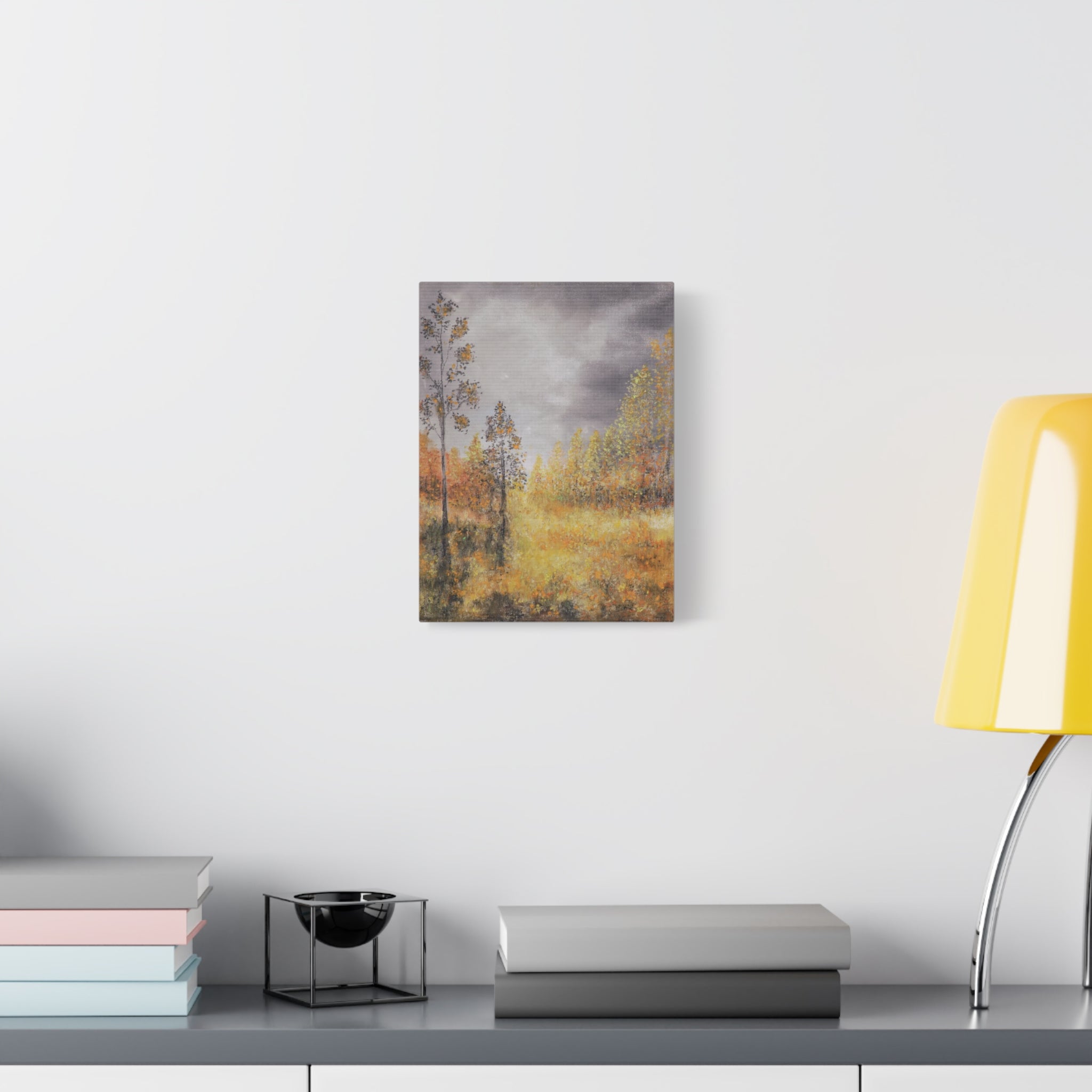 Autumn Meadow Matte Canvas Wall Art, Stretched 1.25"