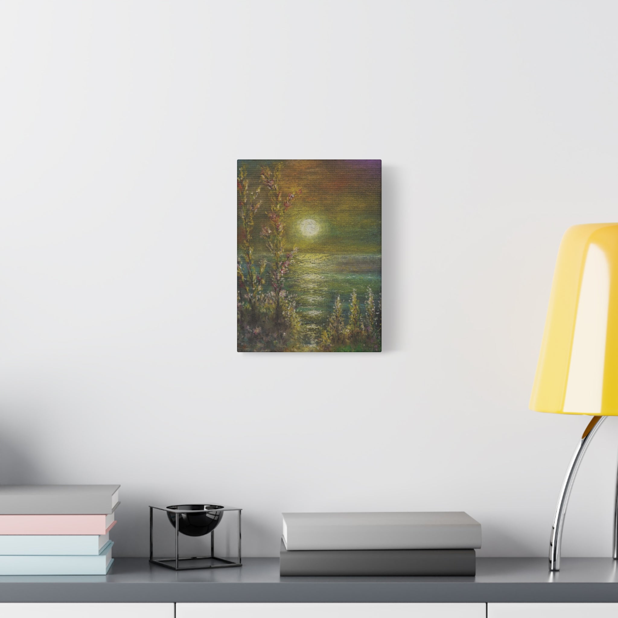 Moonlight Matte Canvas Print — Wall Art