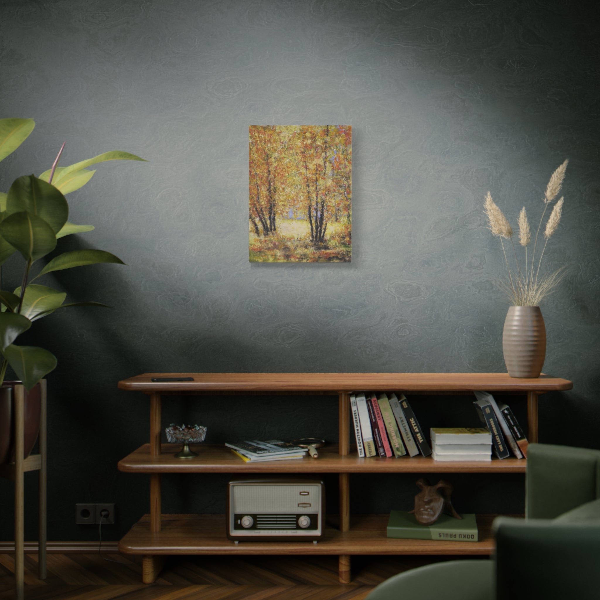 Autumn Light Canvas Print — Stretched Matte Wall Art