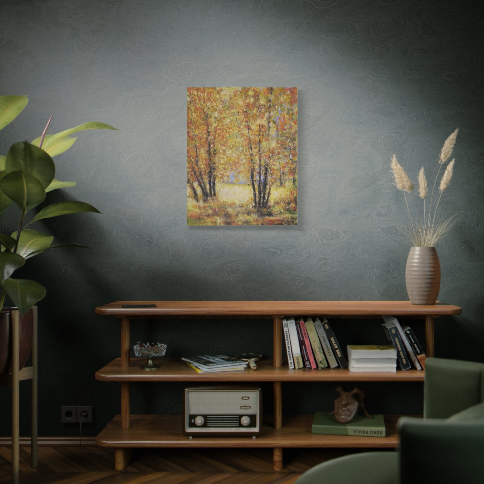 Autumn Light Canvas Print — Stretched Matte Wall Art